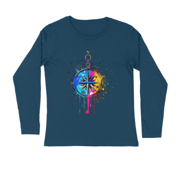 Full Sleeve | Cotton T-shirt | Round Neck - Image 7