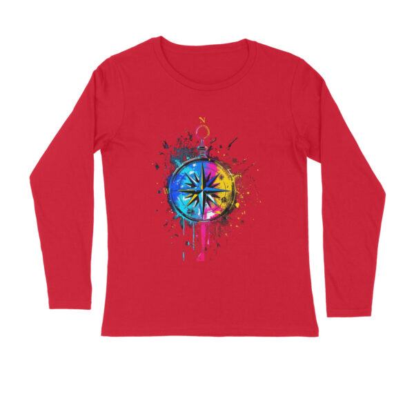 Full Sleeve | Cotton T-shirt | Round Neck - Image 11