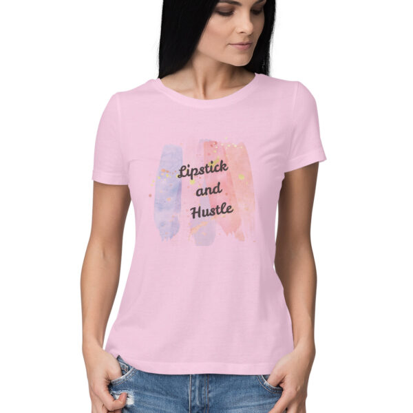 Women's Clothing - Women's Half Sleeve Round Neck T-Shirt - Image 3