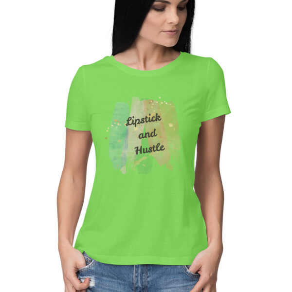 Women's Clothing - Women's Half Sleeve Round Neck T-Shirt - Image 5