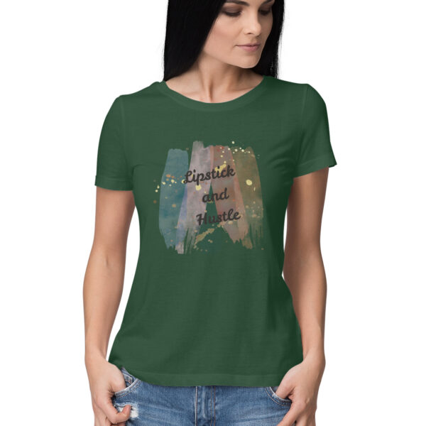 Women's Clothing - Women's Half Sleeve Round Neck T-Shirt - Image 9
