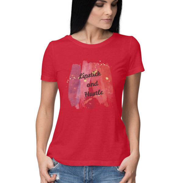 Women's Clothing - Women's Half Sleeve Round Neck T-Shirt - Image 11