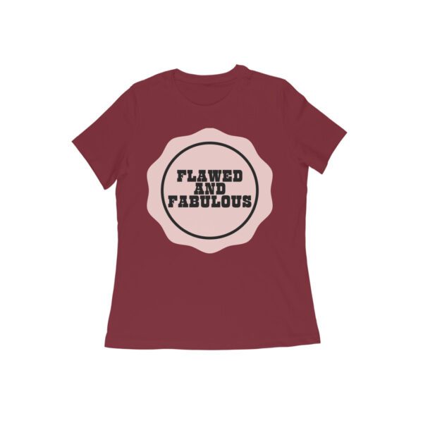 Women's Clothing - Women's Half Sleeve Round Neck T-Shirt - Image 5