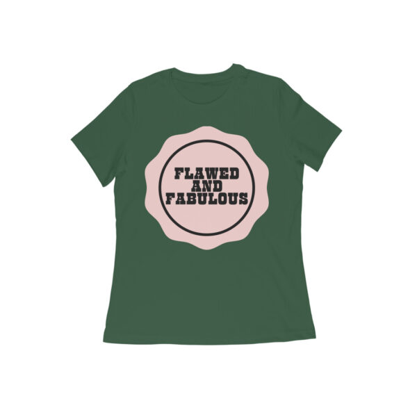 Women's Clothing - Women's Half Sleeve Round Neck T-Shirt - Image 9