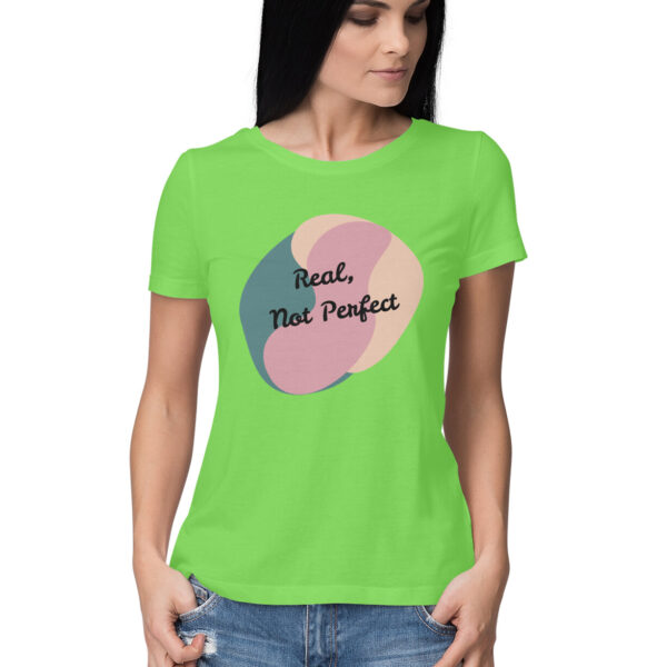 Women's Clothing - Women's Half Sleeve Round Neck T-Shirt - Image 3