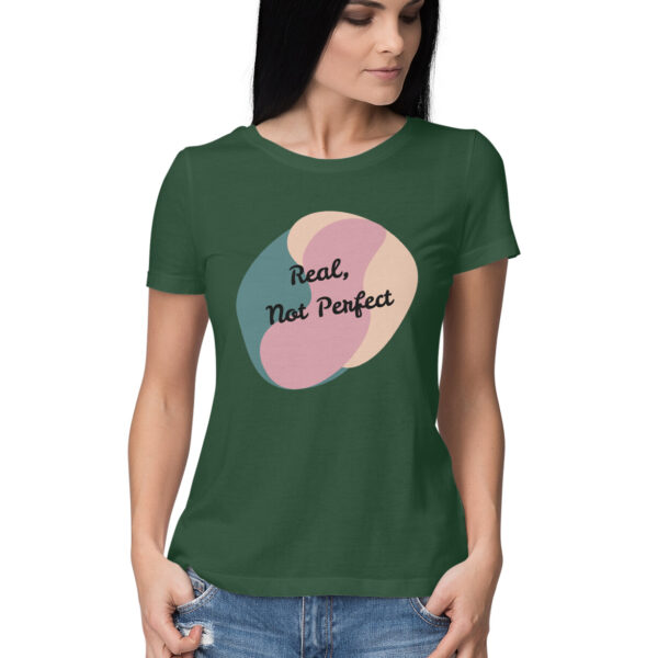 Women's Clothing - Women's Half Sleeve Round Neck T-Shirt - Image 9