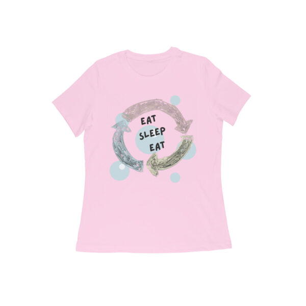 Women's Clothing - Women's Half Sleeve Round Neck T-Shirt - Image 3