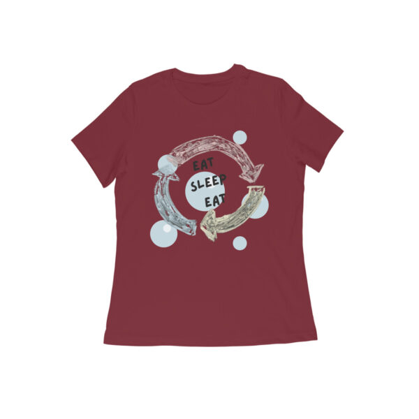 Women's Clothing - Women's Half Sleeve Round Neck T-Shirt - Image 5