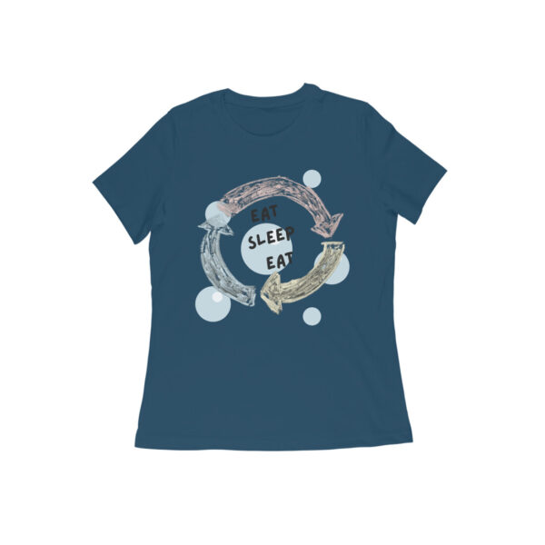 Women's Clothing - Women's Half Sleeve Round Neck T-Shirt - Image 7