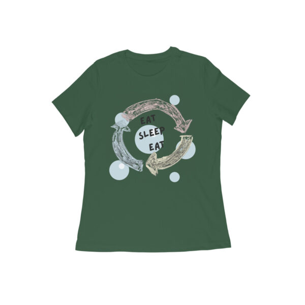 Women's Clothing - Women's Half Sleeve Round Neck T-Shirt - Image 9
