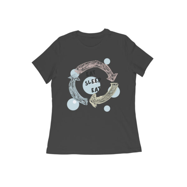 Women's Clothing - Women's Half Sleeve Round Neck T-Shirt - Image 17