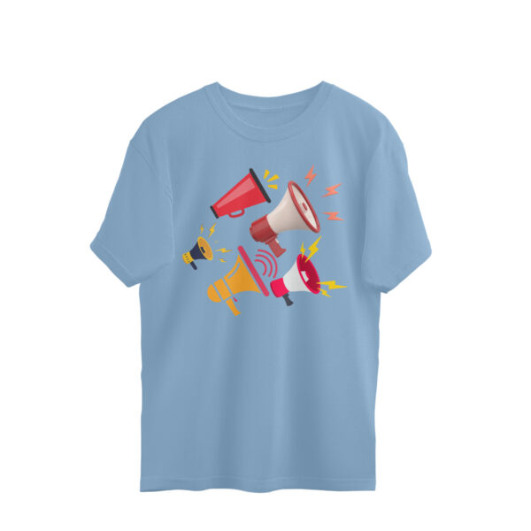 Oversized Half-sleeve | Cotton T-shirt | Round-Neck - Image 7