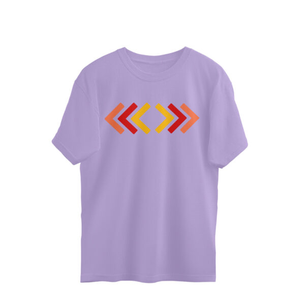Oversized Half-sleeve | Cotton T-shirt | Round-Neck - Image 5