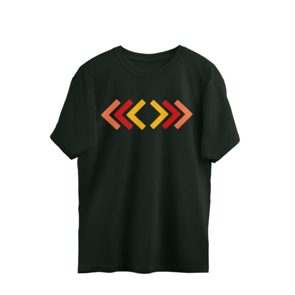 Oversized Half-sleeve | Cotton T-shirt | Round-Neck - Image 11