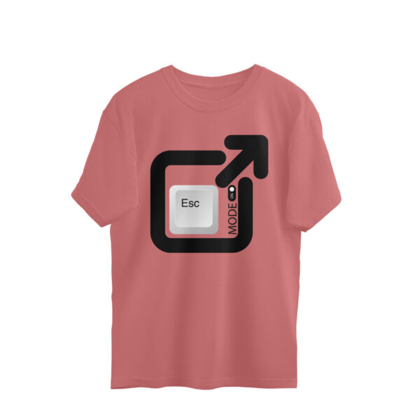 Oversized Half-Sleeve | Cotton T-shirt | Round Neck - Image 3