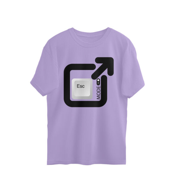 Oversized Half-Sleeve | Cotton T-shirt | Round Neck - Image 5