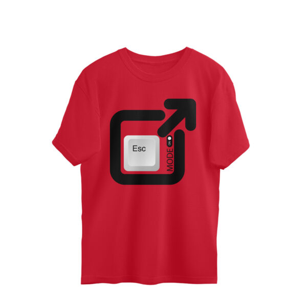 Oversized Half-Sleeve | Cotton T-shirt | Round Neck - Image 7