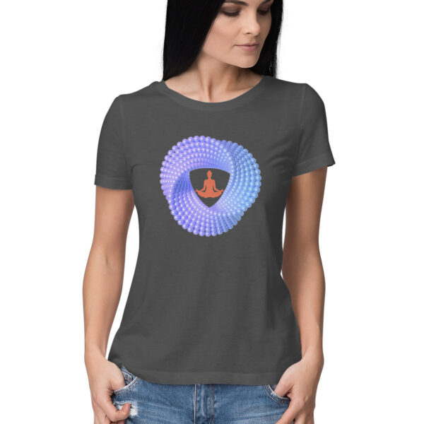 Half-Sleeve | Cotton T-shirt | Round Neck - Image 3