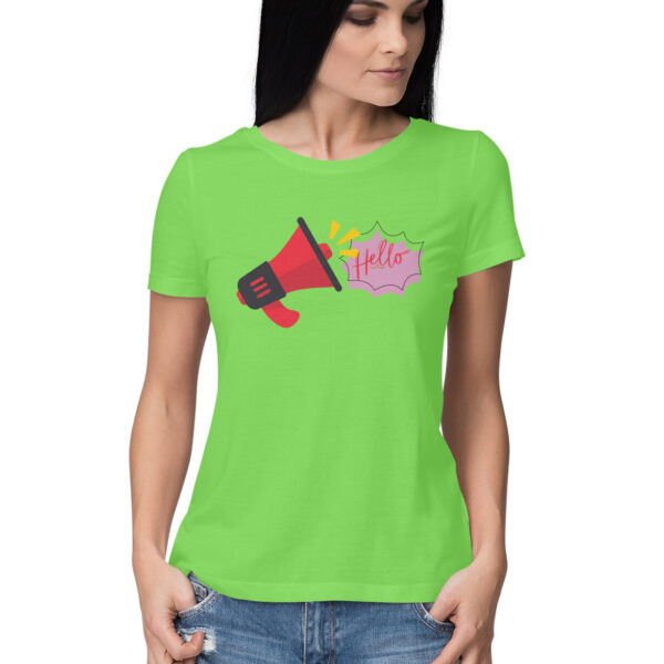 Women’s Clothing – Women’s Half Sleeve Round Neck T-Shirt - Image 3