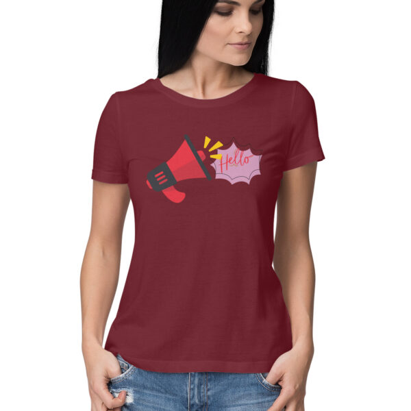 Women’s Clothing – Women’s Half Sleeve Round Neck T-Shirt - Image 5