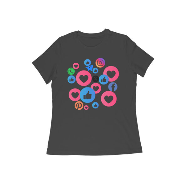 Women’s Clothing – Women’s Half Sleeve Round Neck T-Shirt - Image 13