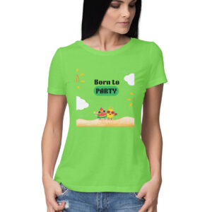 Women’s Clothing – Women’s Half Sleeve Round Neck T-Shirt