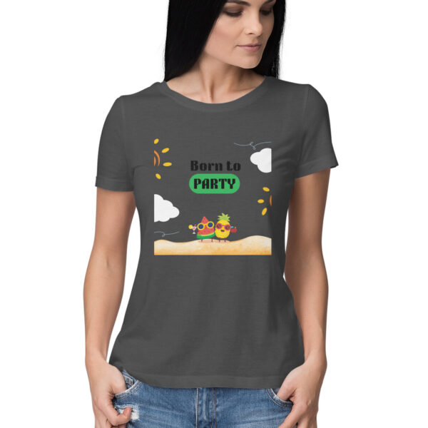 Women’s Clothing – Women’s Half Sleeve Round Neck T-Shirt - Image 5