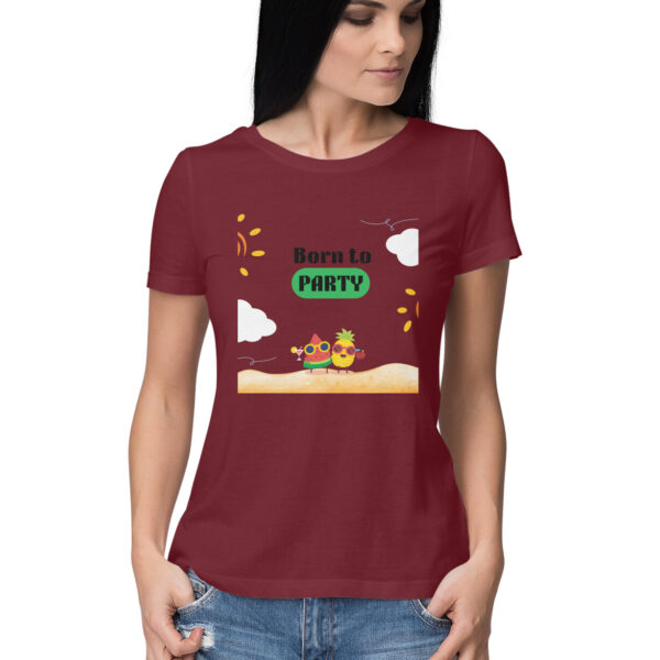 Women’s Clothing – Women’s Half Sleeve Round Neck T-Shirt - Image 15
