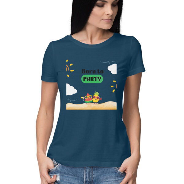 Women’s Clothing – Women’s Half Sleeve Round Neck T-Shirt - Image 17